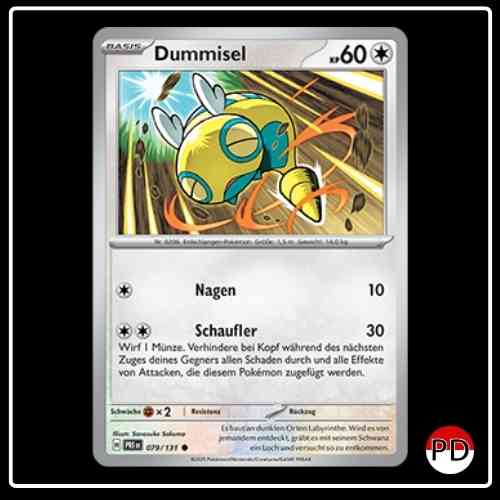 Dummisel 079/131 Pokemon Prismatische Entwicklungen