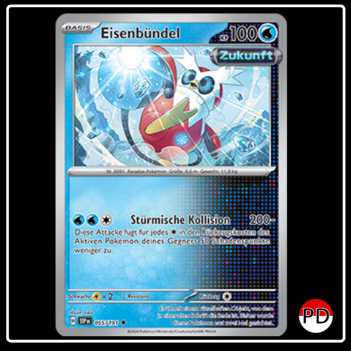 Eisenbündel 055/191 Pokemon Stürmische Funken