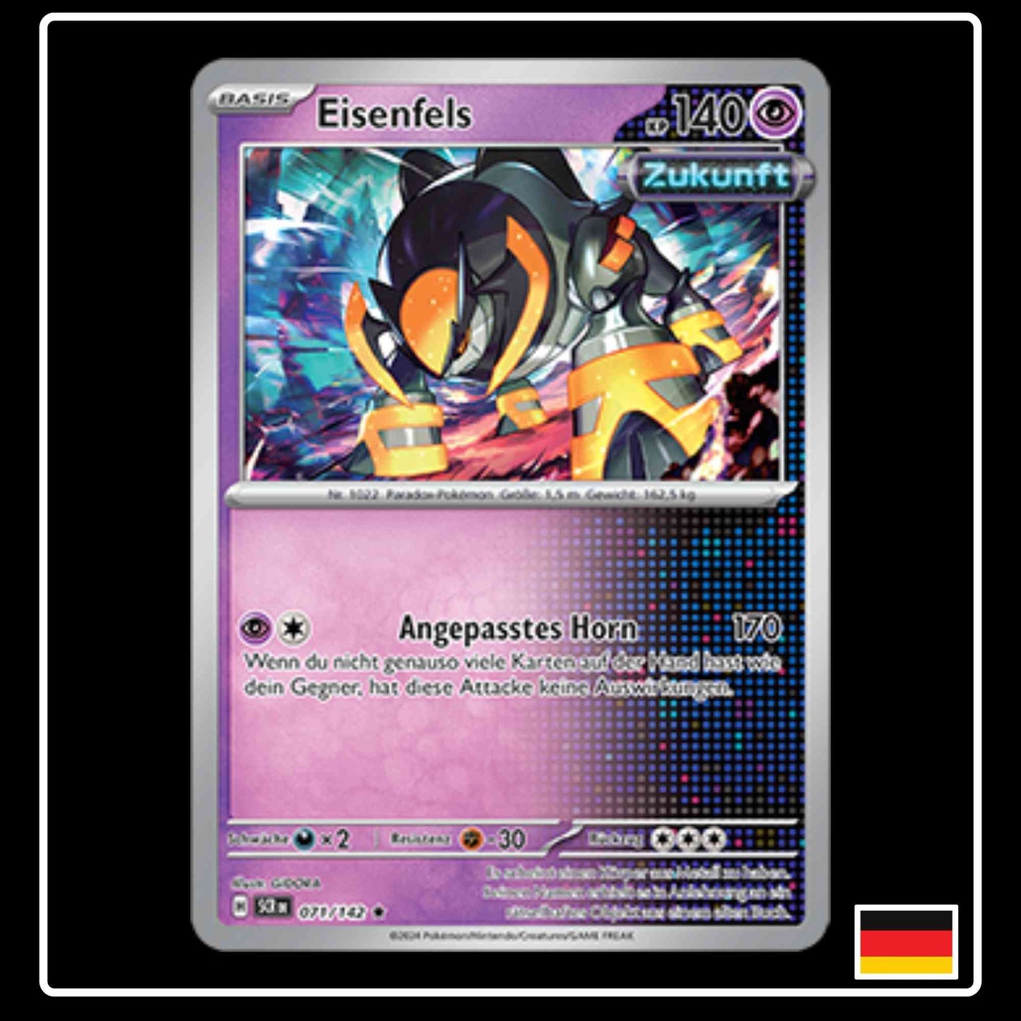 Eisenfels 071/142 Pokemon Stellarkrone