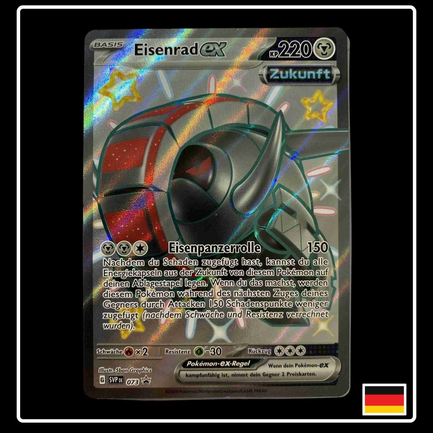 Eisenrad ex Shiny Pokemon Promo Karte SVP 073