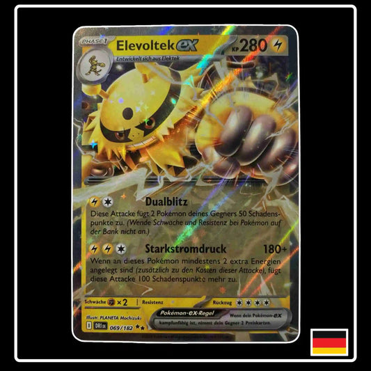 Elevoltek ex 069/182 Pokemon Ewige Rivalen
