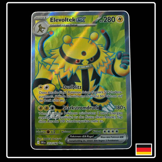 Elevoltek ex Full Art 212/182 Pokemon Ewige Rivalen