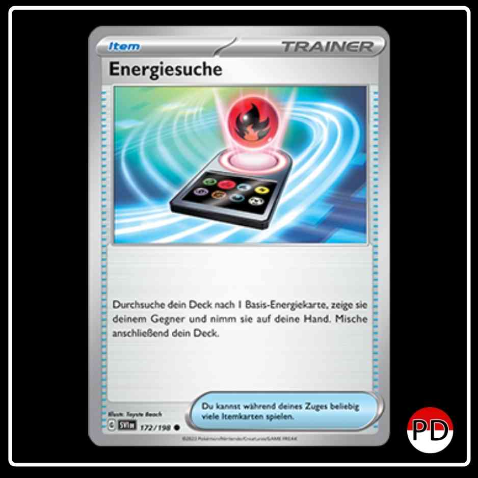 Energiesuche 172/198 Pokemon
