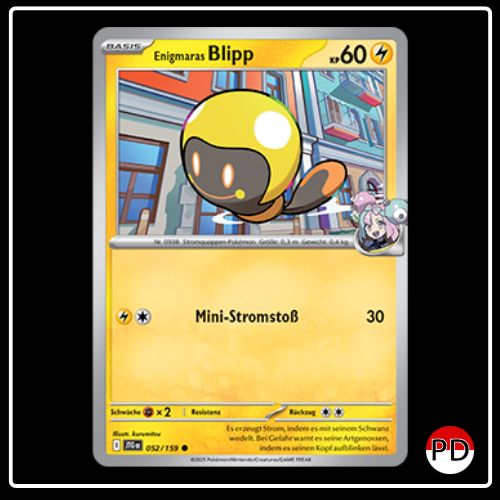 Enigmaras Blipp 052/159 Pokemon Reisegefährten