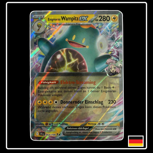 Enigmaras Wampitz ex 053/159 Pokemon Reisegefährten