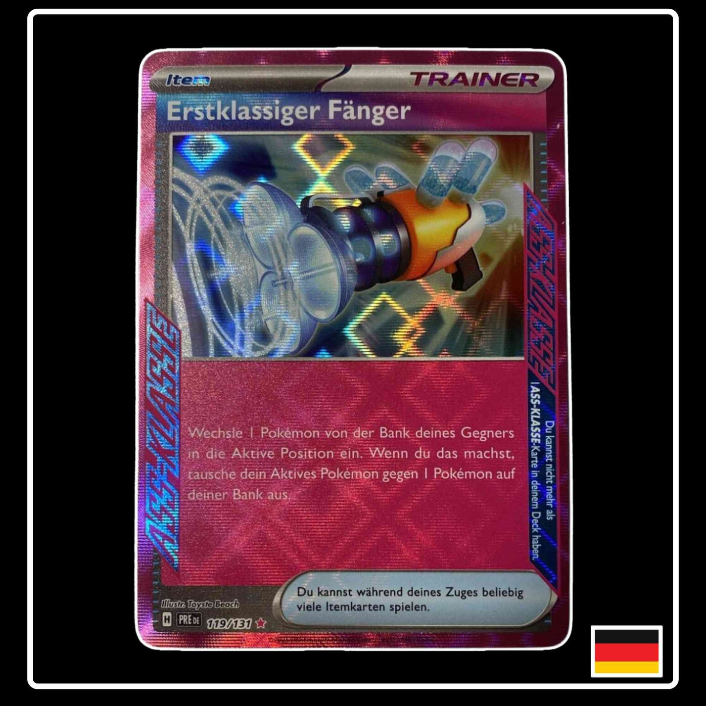 Erstklassiger Fänger