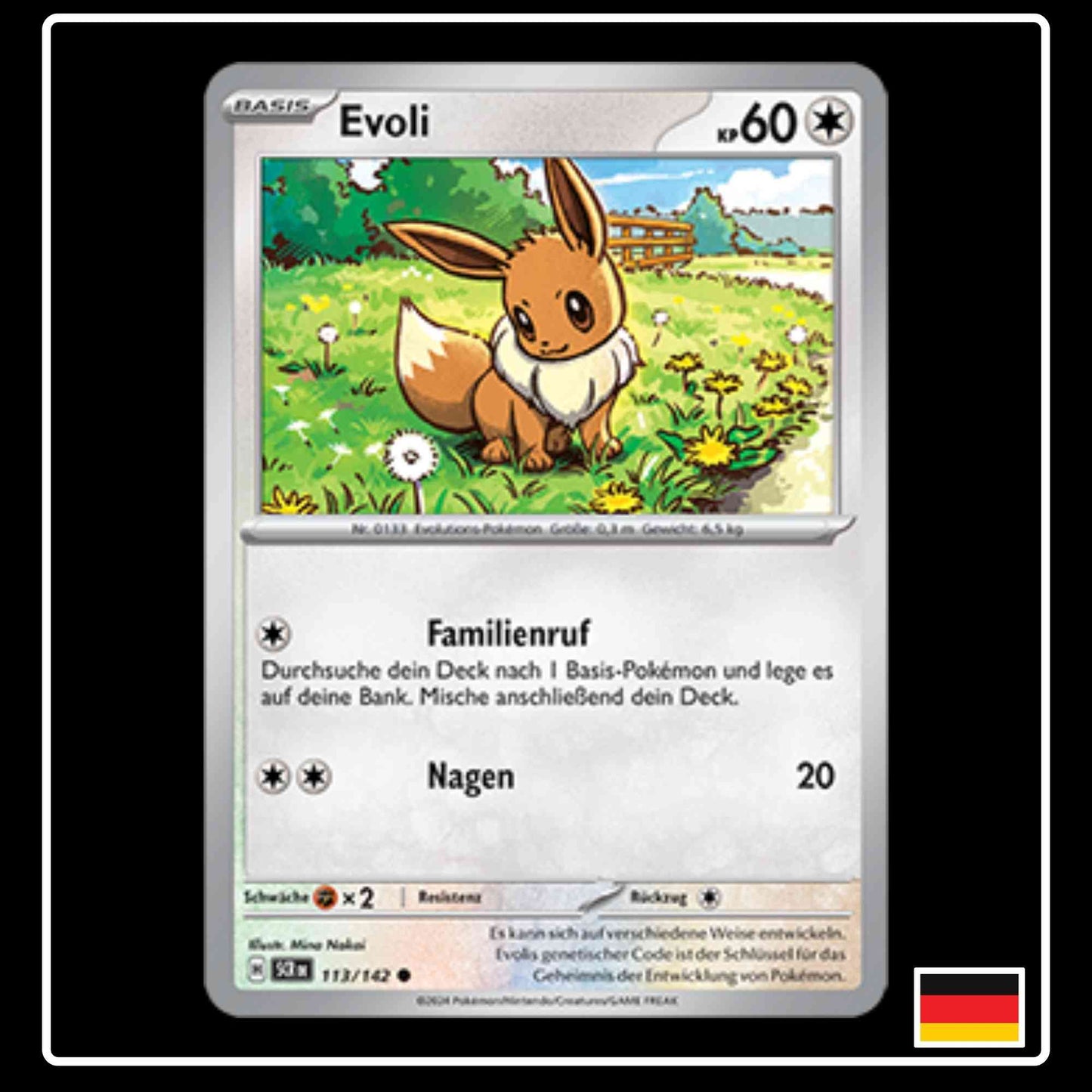 Evoli 113/142 Pokemon Stellarkrone