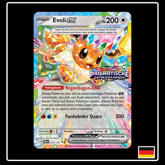 Evoli ex Prismatische Entwicklungen Stamp Promo