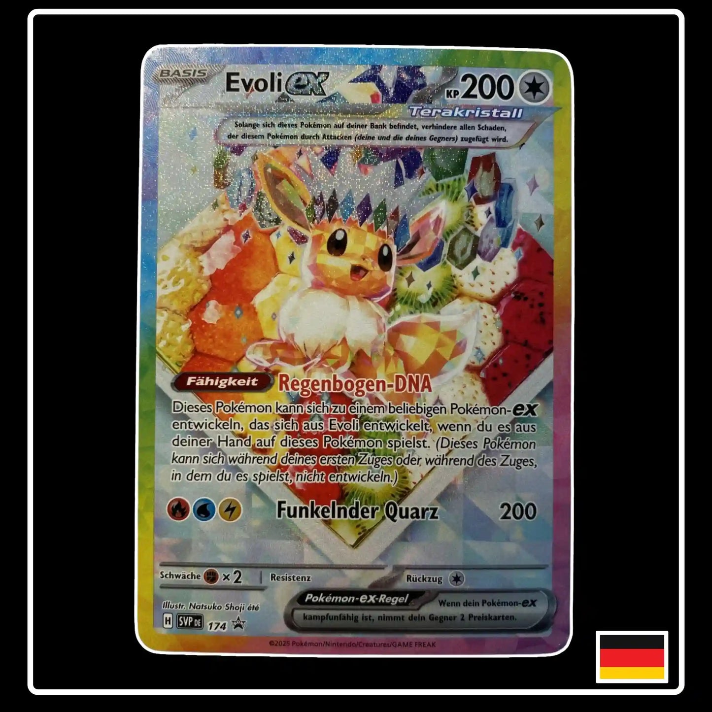 Evoli ex Special Illustration Rare SVP DE 174 Pokemon