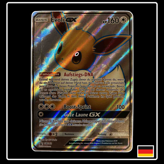 Evoli GX Full Art SM242 Pokemon SM Black Star Promo