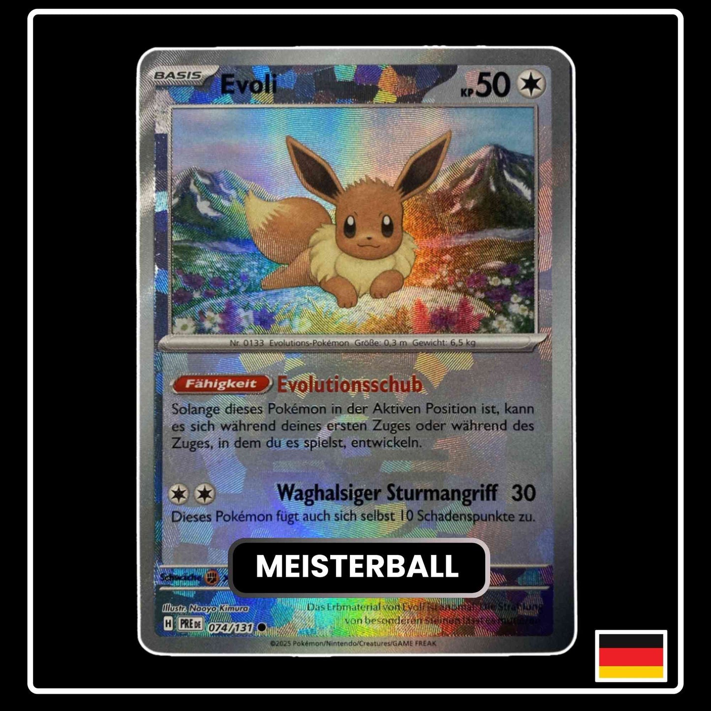 Evoli Meisterball 074/131 Prismatische Entwicklungen