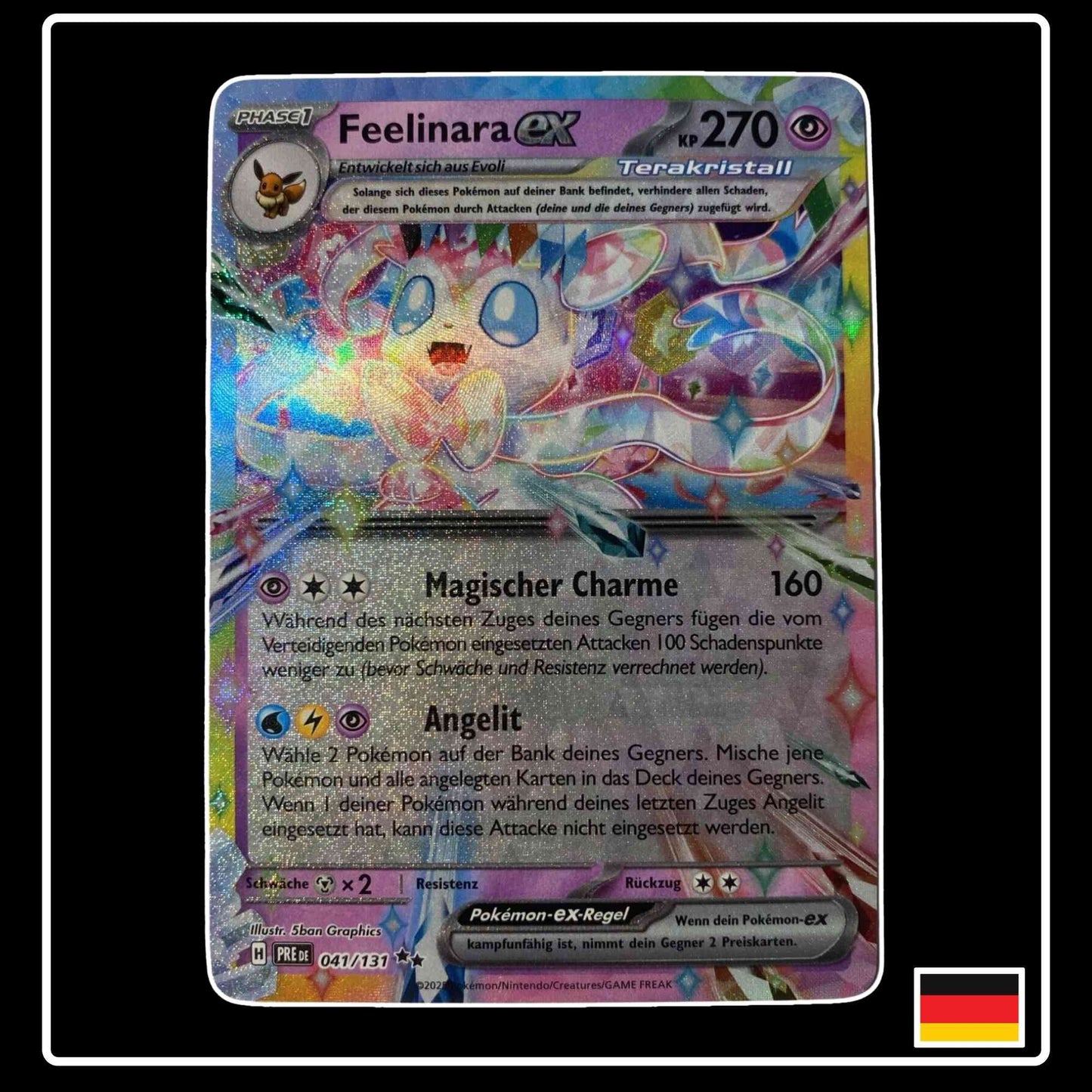 Feelinara ex 041/131 Pokemon Prismatische Entwicklungen