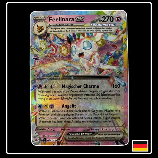 Feelinara ex 086/191 Pokemon Stürmische Funken