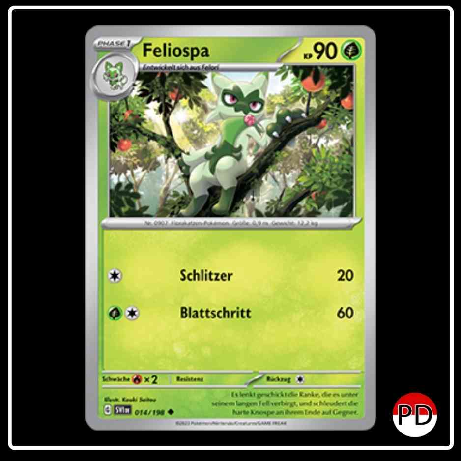 Feliospa 014/198 Pokemon