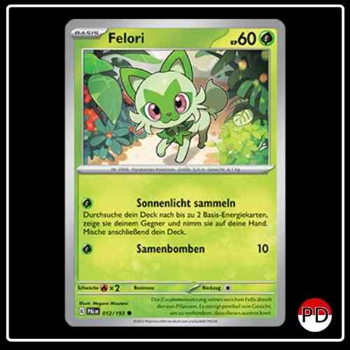 Felori 012/193 Pokemon Entwicklungen in Paldea
