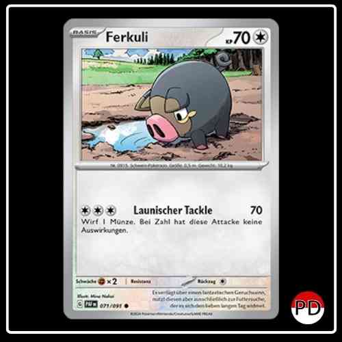 Ferkuli 071/091 Pokemon Paldeas Schicksale