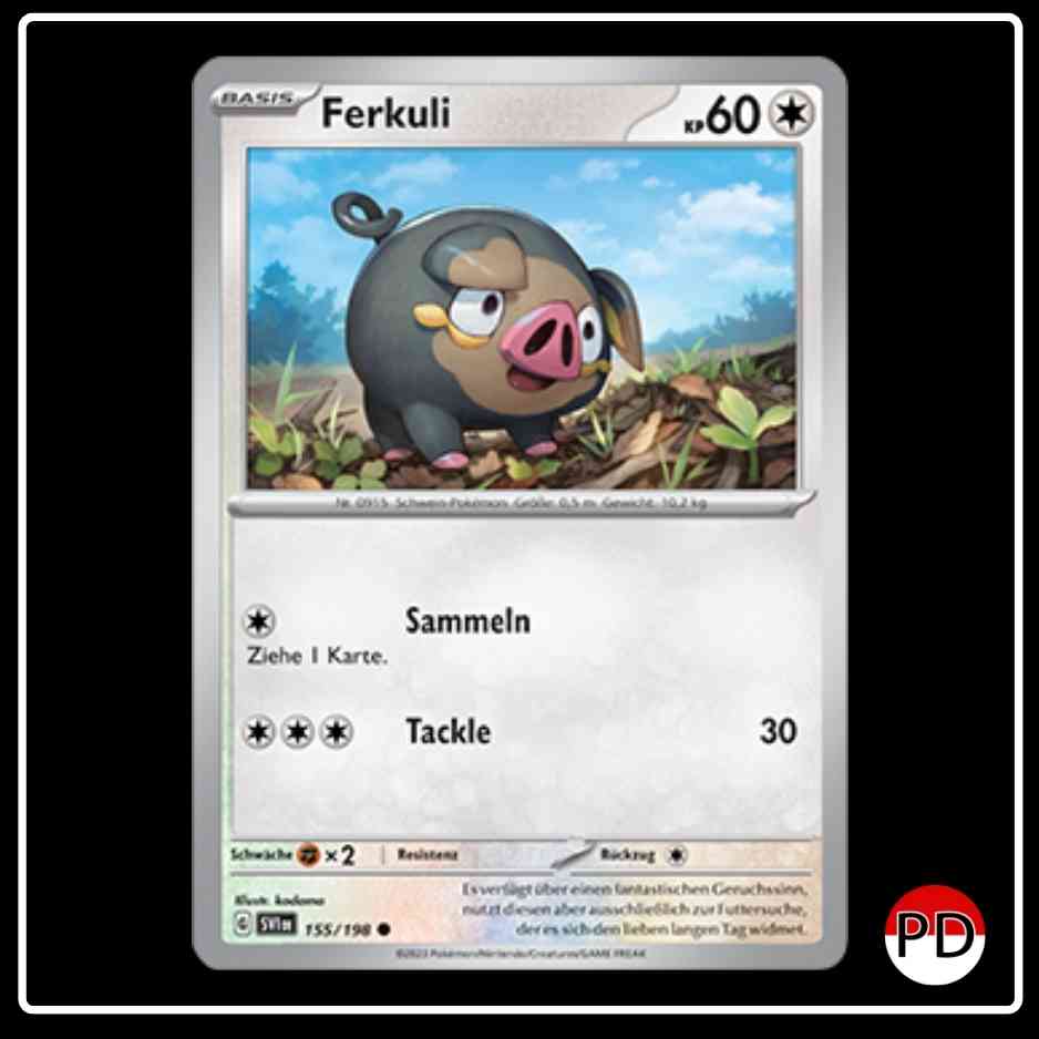 Ferkuli 155/198 Pokemon