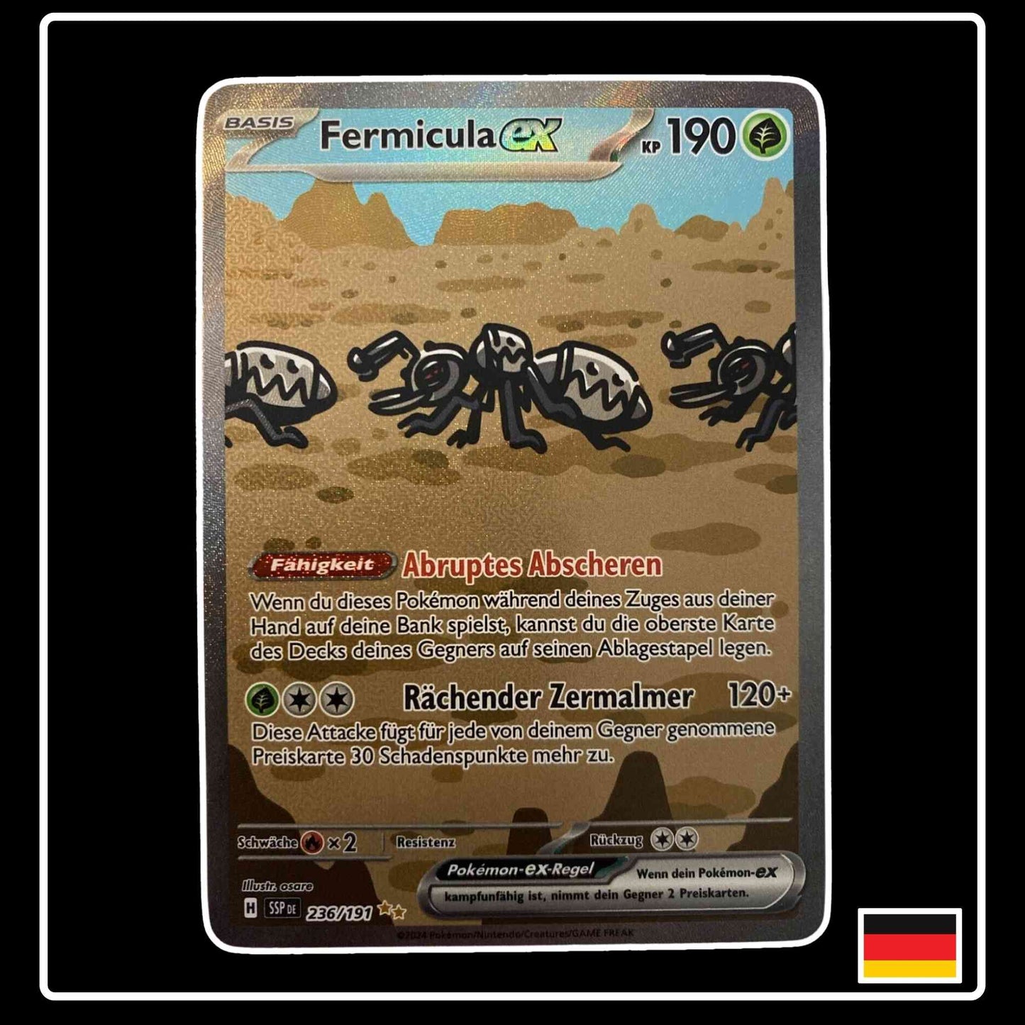 Pokemon Fermicula ex SIR