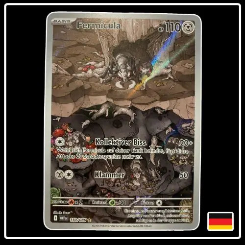 Fermicula Illustration Rare 150/086 Pokemon Weisse Flammen