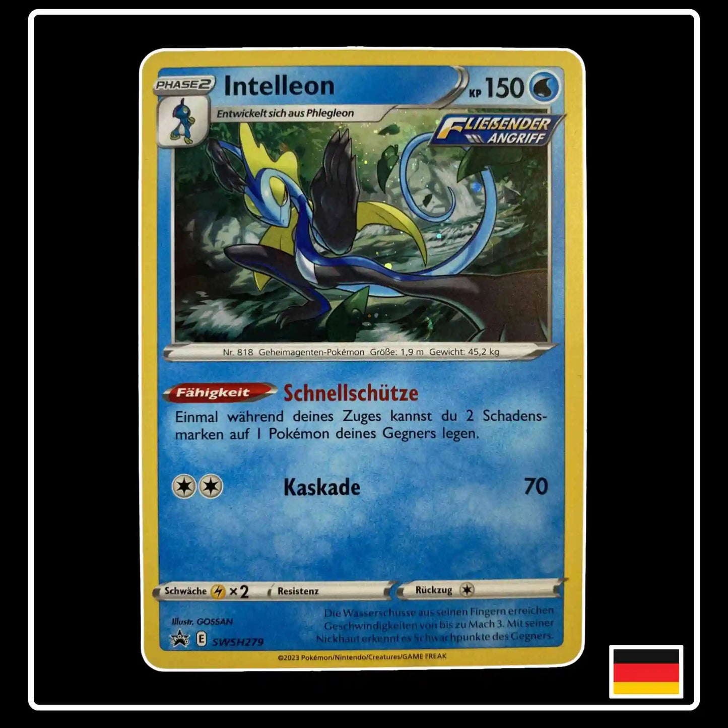 Intelleon HOLO SWSH279 Pokemon Black Star Promo