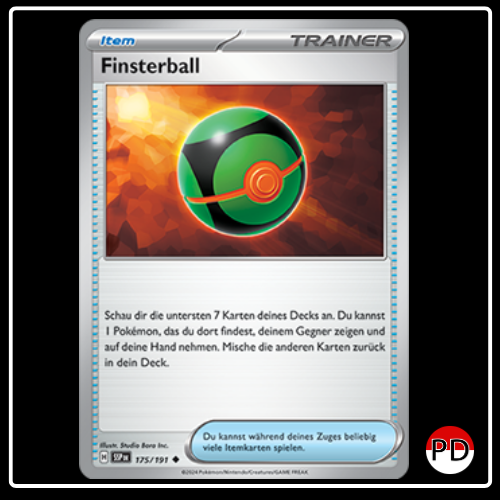 Finsterball 175/191 Pokemon Stürmische Funken
