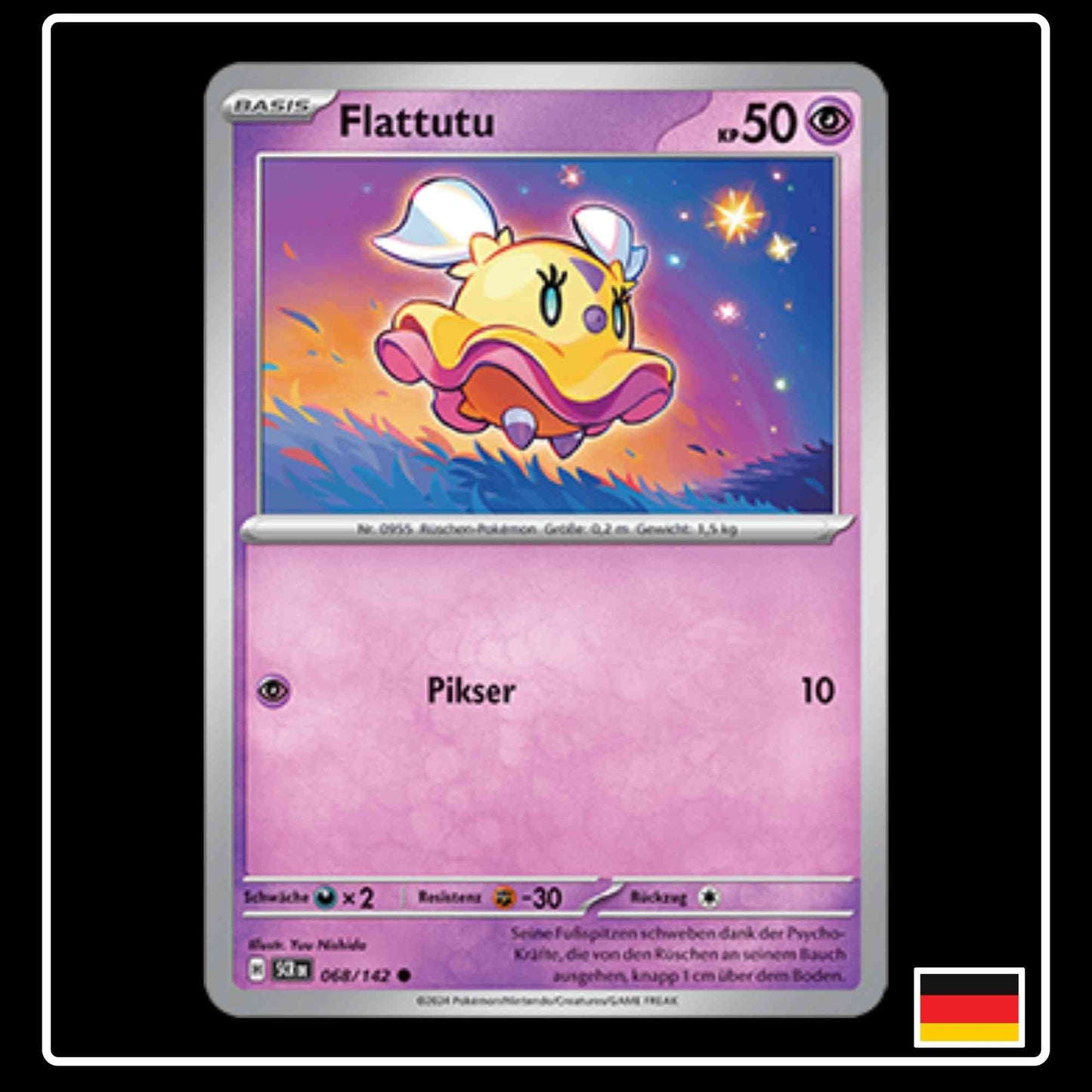 Flattutu 068/142 Pokemon Stellarkrone