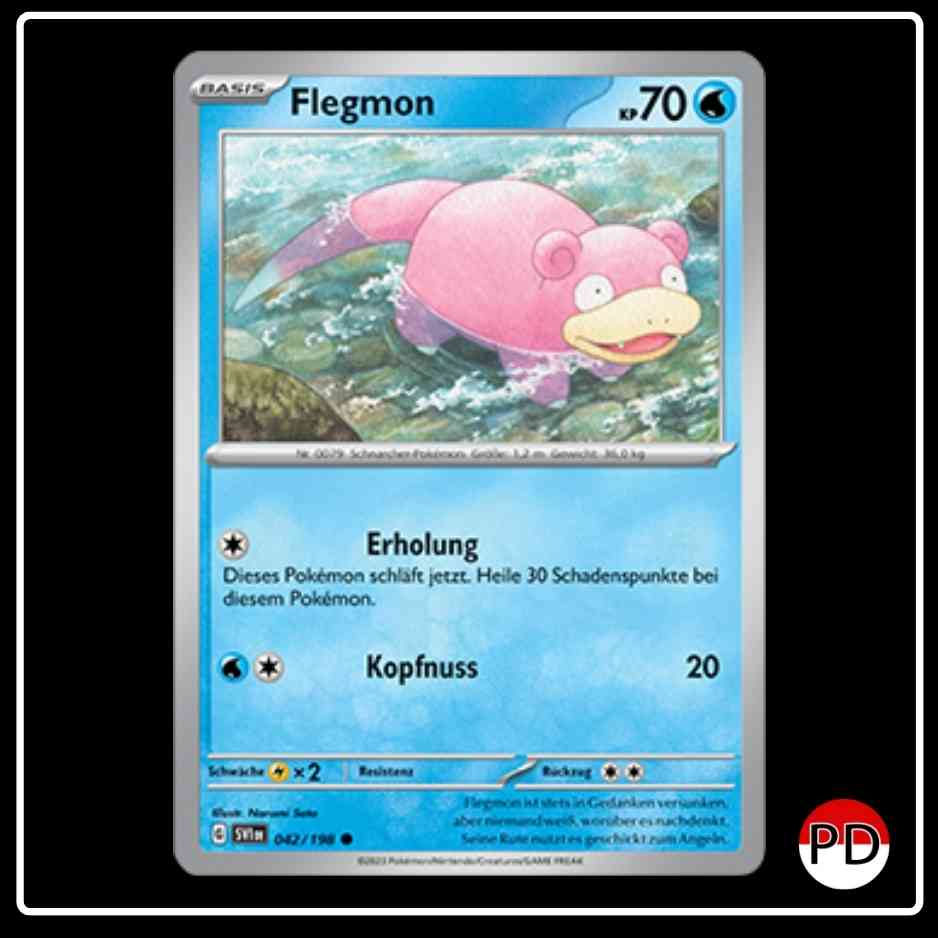 Flegmon 042/198 Pokemon Karmesin & Purpur