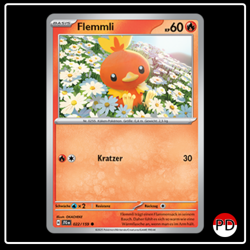 Flemmli 022/159 Pokemon Reisegefährten