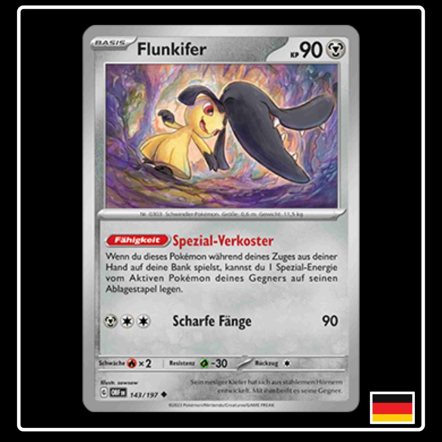 Flunkifer Pokemon Karte