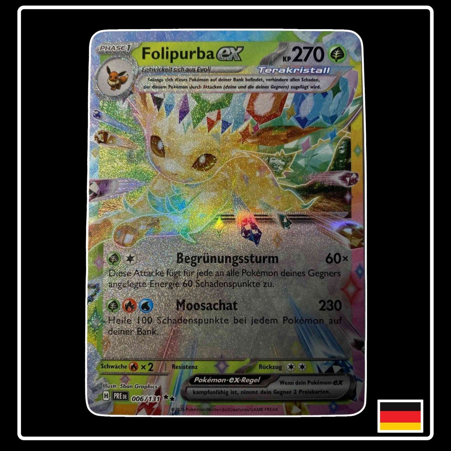 Folipurba ex 006/131 Pokemon Prismatische Entwicklungen