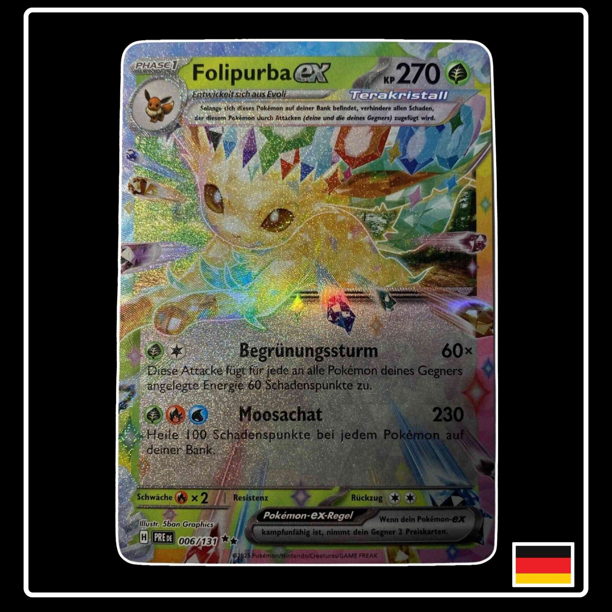 Folipurba ex 006/131 Pokemon Prismatische Entwicklungen