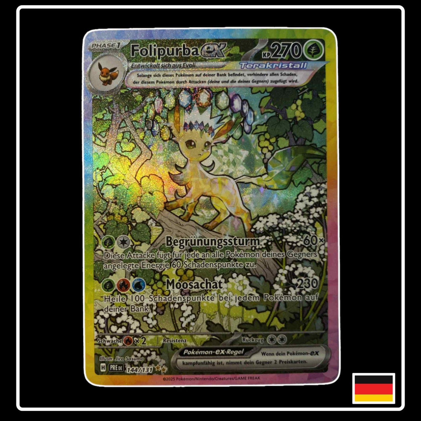 Folipurba ex Special Illustration Rare 144/131 Pokemon Prismatische Entwicklungen