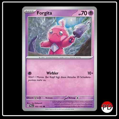 Forgita 102/193 Pokemon