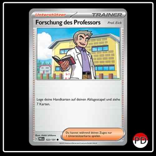 Forschung des Professors 122/131 Pokemon Prismatische Entwicklungen