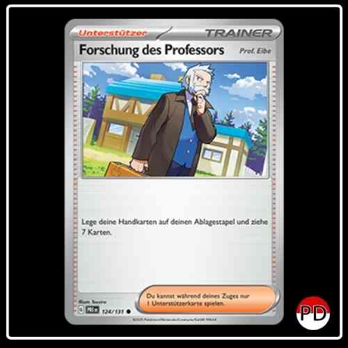 Forschung des Professors 124/131 Pokemon Prismatische Entwicklungen