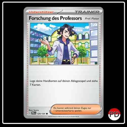 Forschung des Professors 125/131 Pokemon Prismatische Entwicklungen