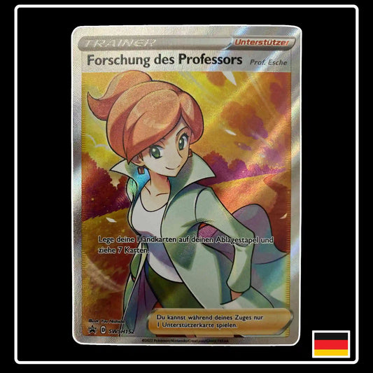 Forschung des Professors Full Art SWSH152 Pokemon Black Star Promo