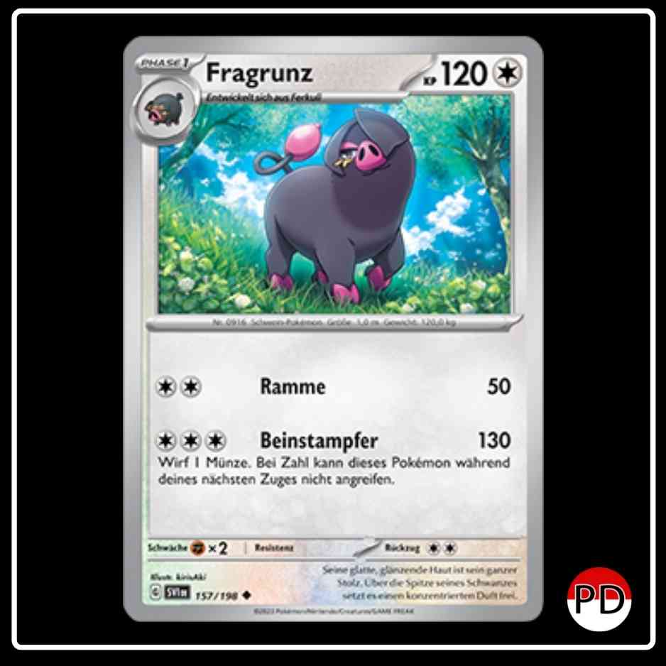 Fragrunz 157/198 Pokemon
