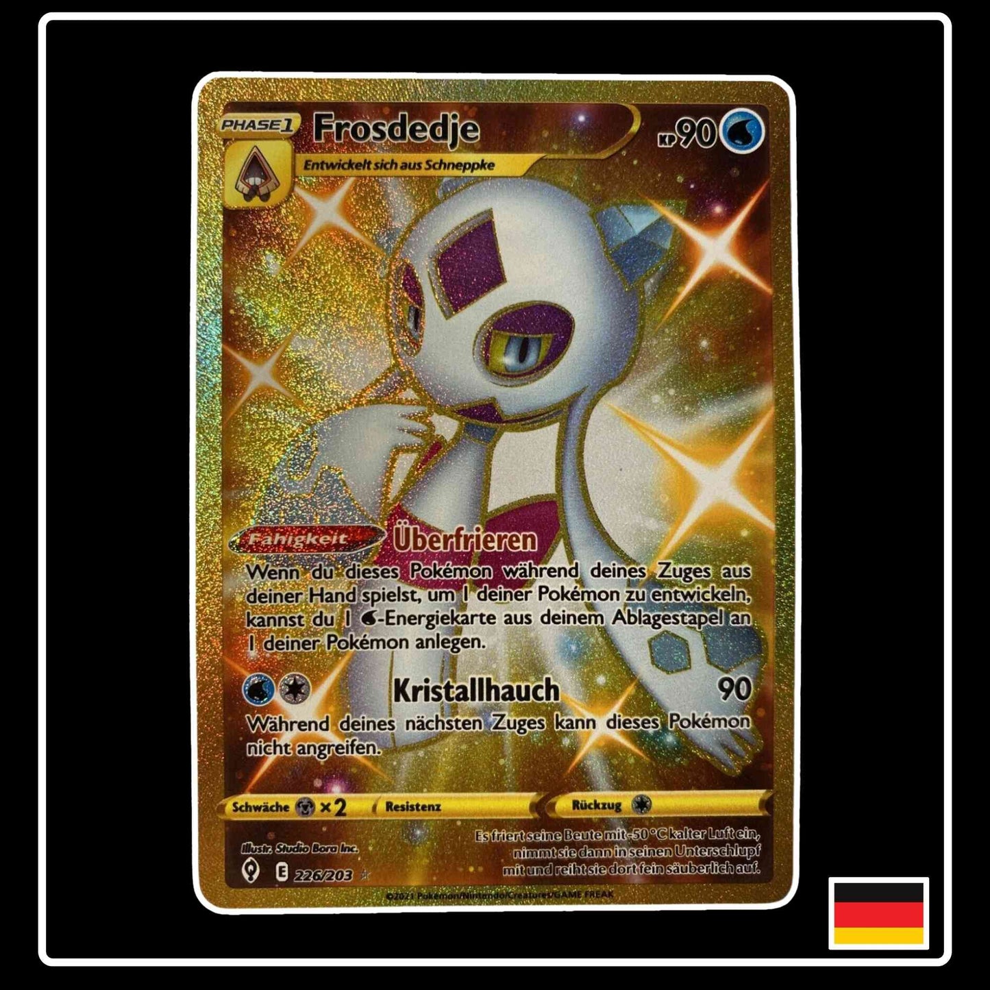 Frosdedje 226/203 GOLD Pokemon Drachenwandel