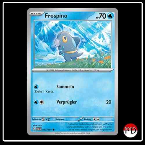 Frospino 017/091 Pokemon Paldeas Schicksale