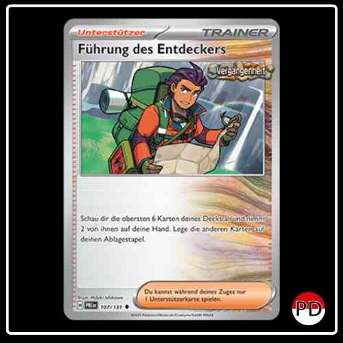 Führung des Entdeckers 107/131 Pokemon Prismatische Entwicklungen