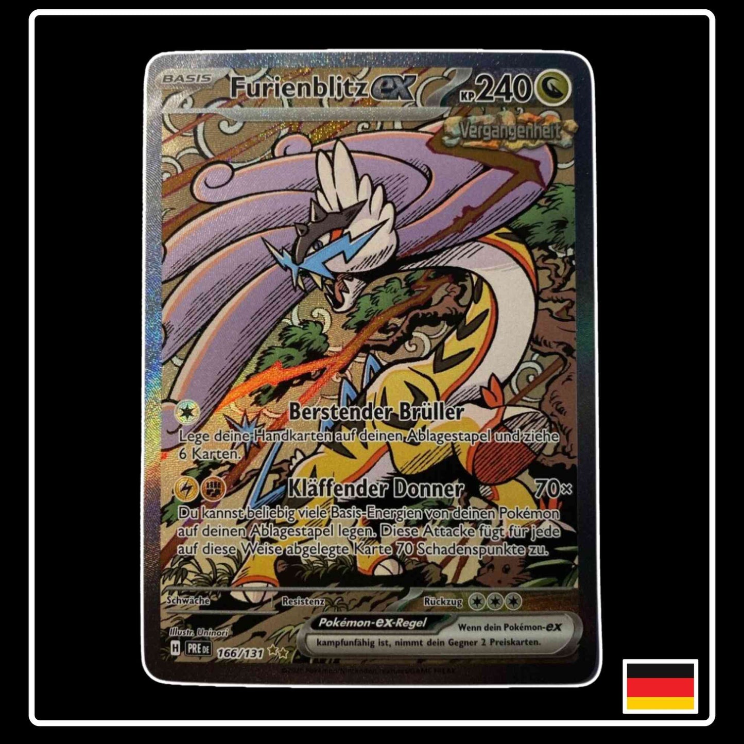 Furienblitz ex 166/131 Pokemon Prismatische Entwicklungen