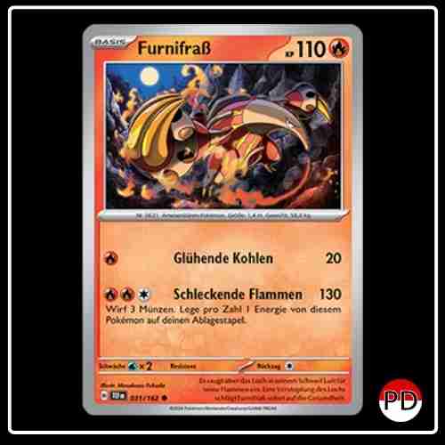 Furnifraß 031/162 Pokemon Gewalten der Zeit