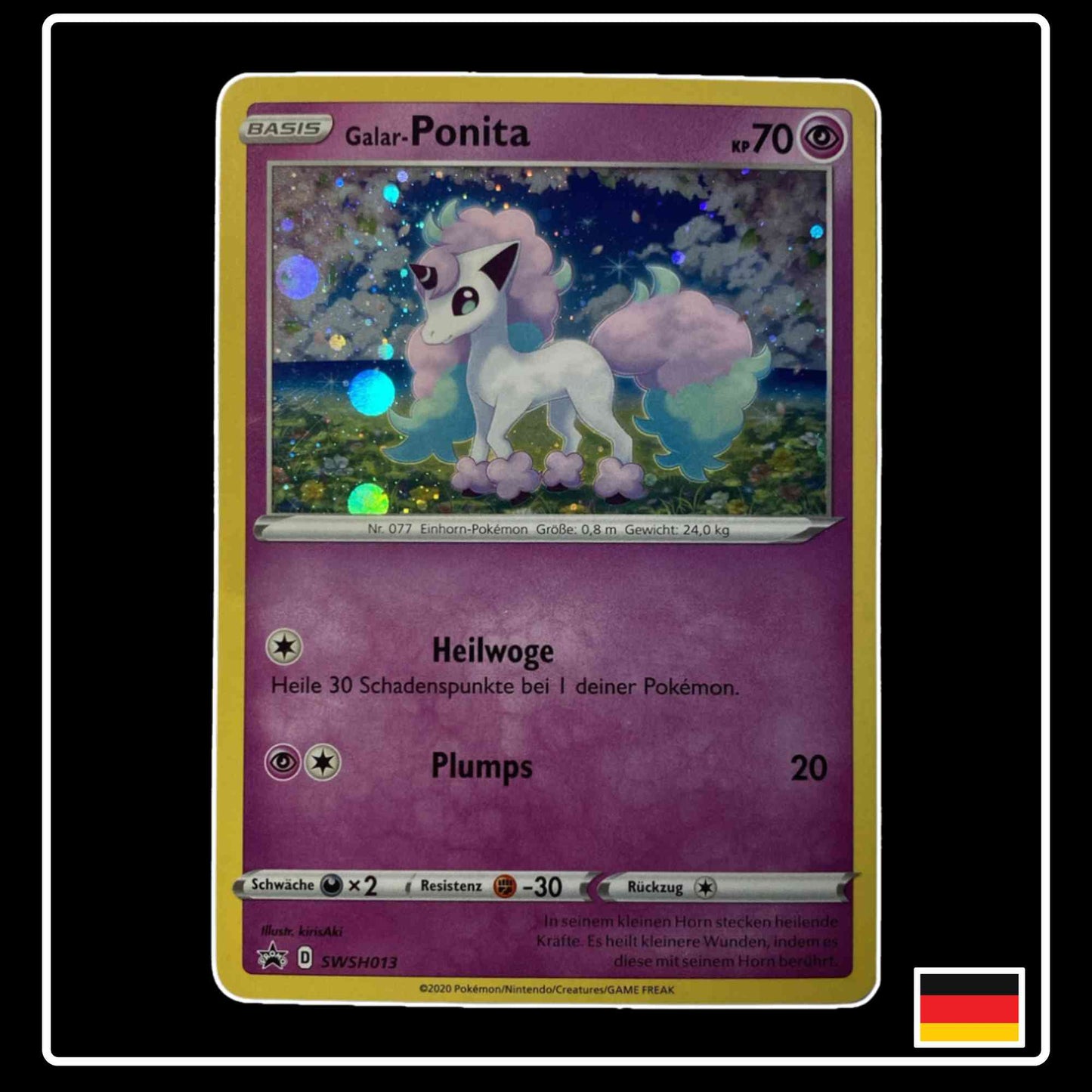 Galar-Ponita SWSH013 Schwert & Schild Pokemon Promo