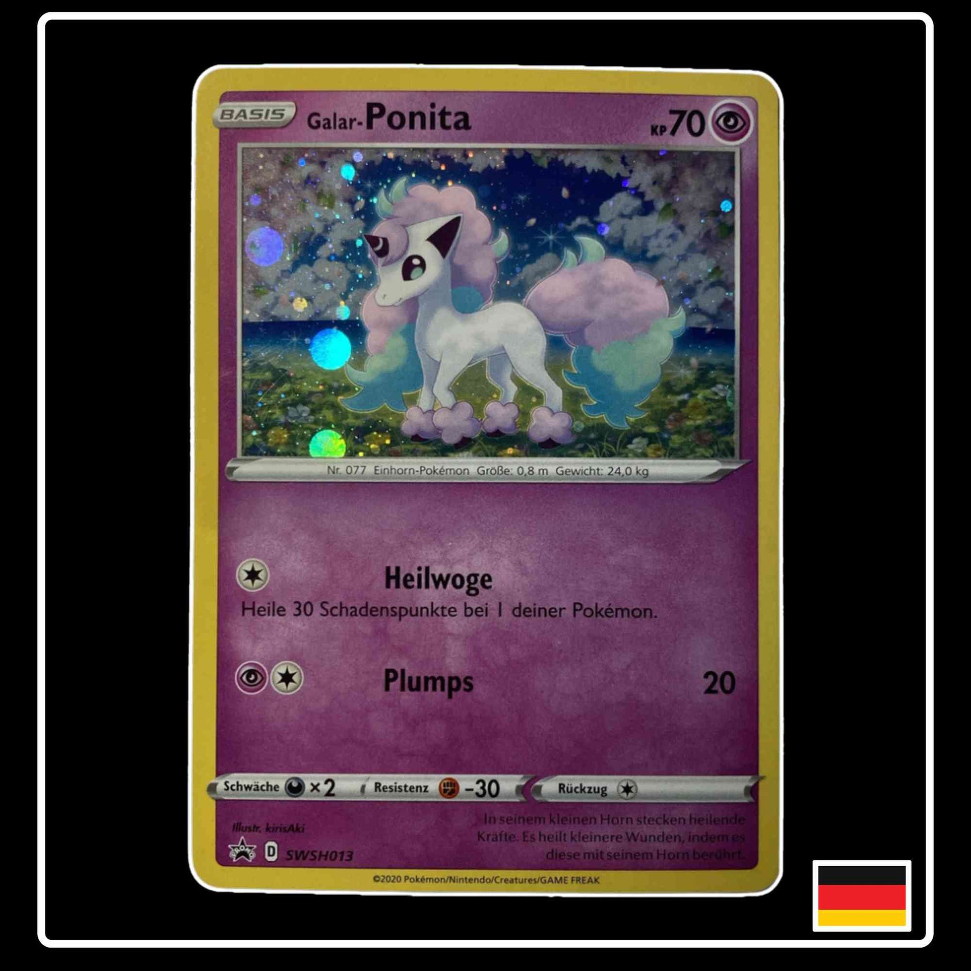 Galar-Ponita SWSH013 Schwert & Schild Pokemon Promo
