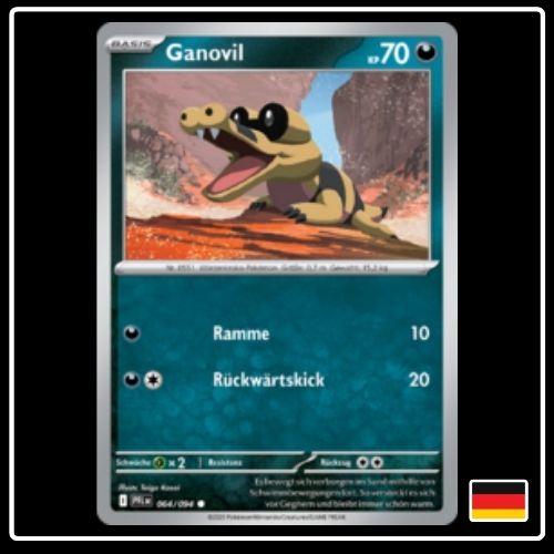 Ganovil 064/094 Pokemon Fatale Flammen