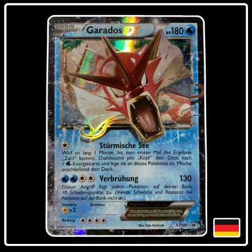 Garados EX Shiny YX106 Black Star Promo