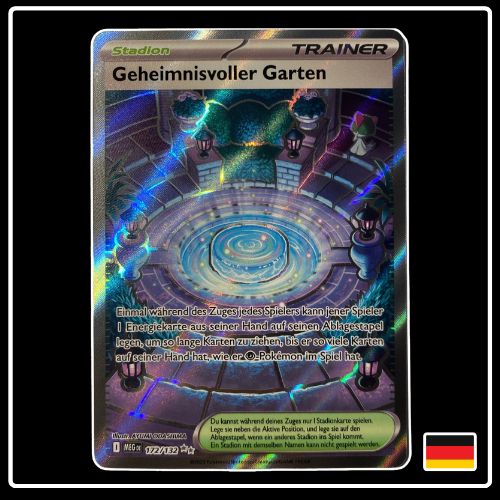 Geheimnisvoller Garten Trainer Full Art 172/132 Pokemon Mega Entwicklung