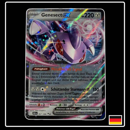 Genesect ex 067/086 Pokemon Schwarze Blitze