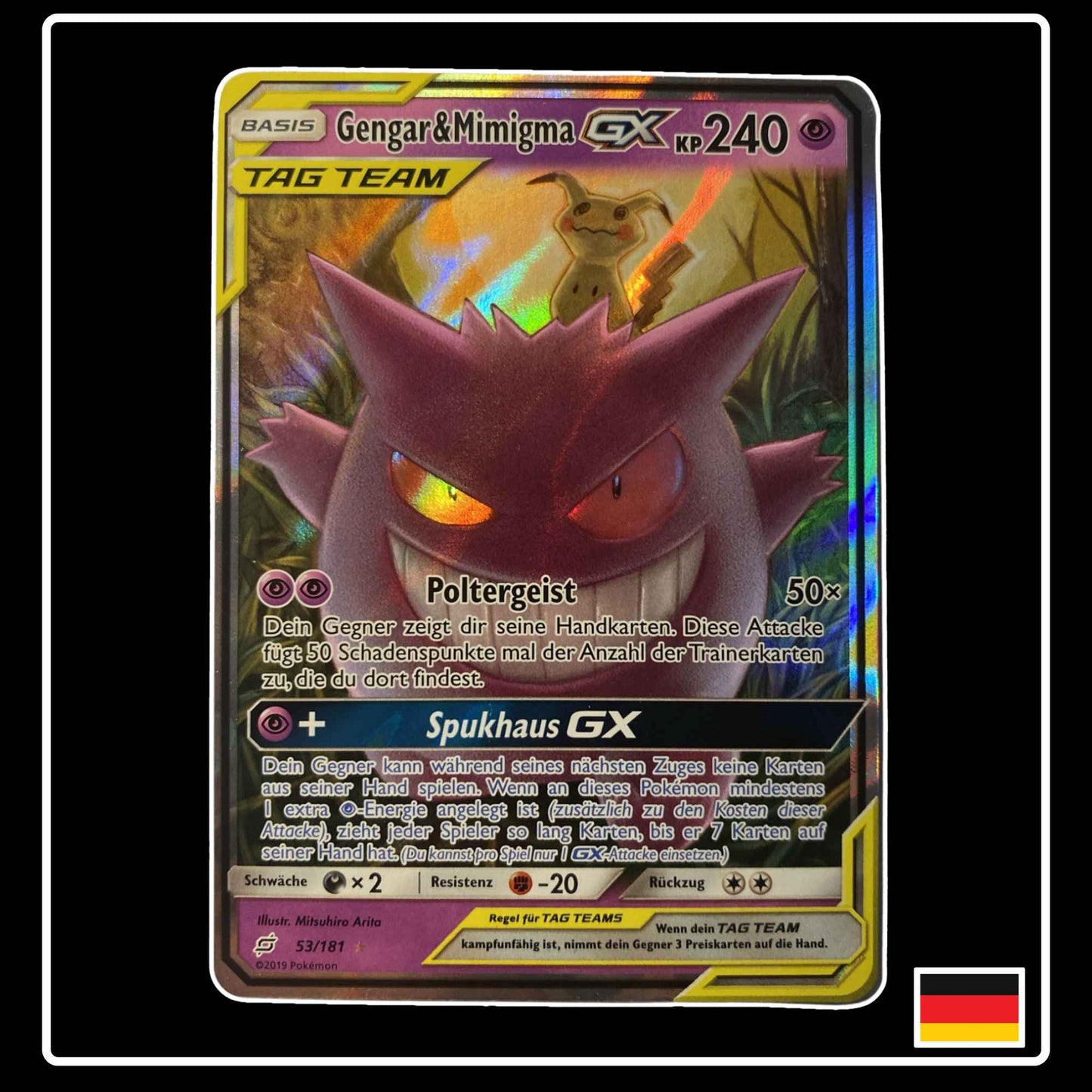 Gengar & Mimigma GX 53/181 Teams sind Trumpf